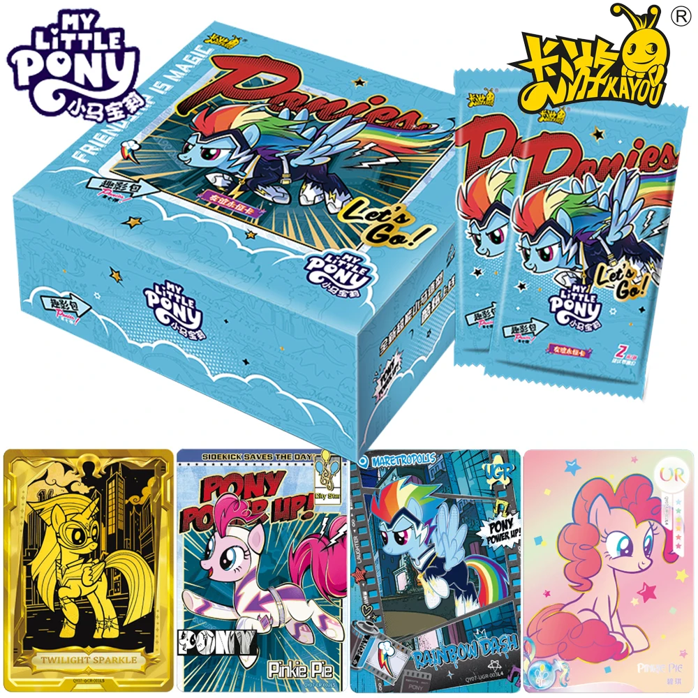 

Original Kayou My Little Pony Collection Card Classic Magic Adventure Animation Limited Card Kid's Collection Cartoon Peripheral