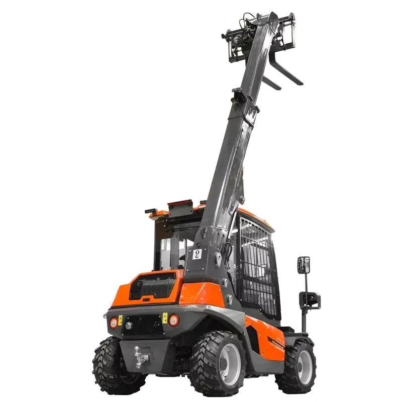 Customized New Telescopic Handler Stage V CE 1.5 Ton Telescopic Forklift Wheel Loader Radlader Machine  Telehandler for Sale