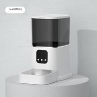 6L Stainless Steel Automatic Pet Feeder High Quality Indoor Pet Food Dispenser WiFi Voice Recording Application Control Remote
