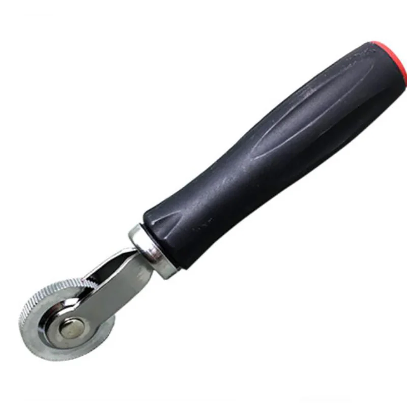 

Tire Repair Compaction Roller Press Wheel Patch Film Tire Repair Tool Wheel Repair Tool Plastic Handle Anti-Skid Tire