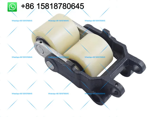 DF2.5-3T front wheel assembly/pulley frame DF3T/74 * 70 hand truck load-bearing wheels