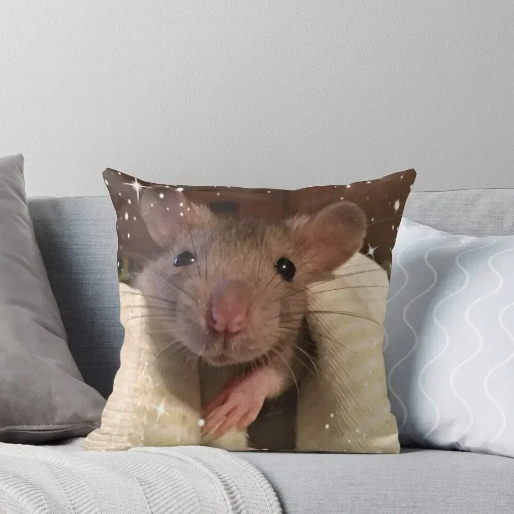 

Rats Throw Pillow Cushion Cover Set christmas supplies Luxury Pillow Case New year pillow