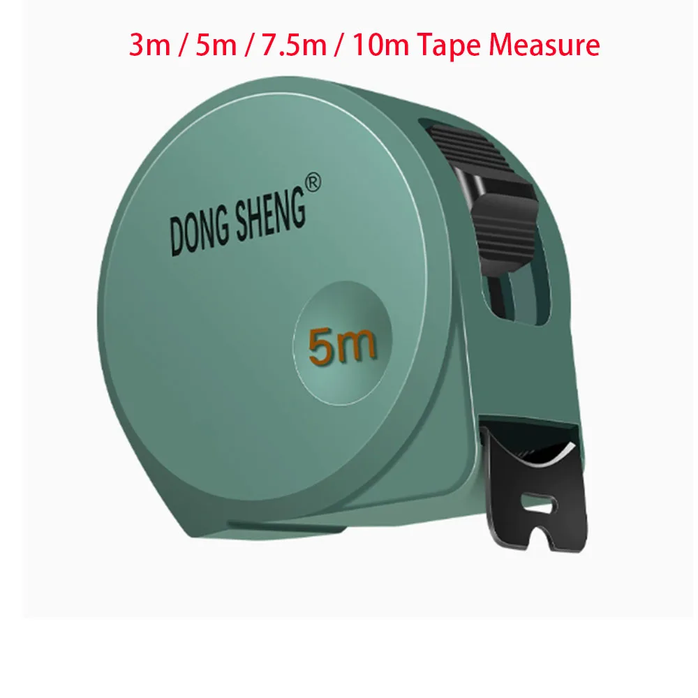 Cinta Métrica de Acero de 3m / 5m / 7.5m / 10m, Cinta Métrica Metálica, Herramienta de Construcción y Carpintería, Herramienta para Medir Longitud
