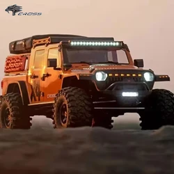 CROSSRC 1/8 4WD EMO X4 Big leopard RS RC Electric Climbing Off road Vehicle Remote Control Car Adult Boy Toy