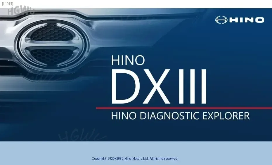 2024 Hino DX3 V1.24.01 Hino Diagnostic EXplorer 3 + KEYGEN Diagnostic Software Truck Repair Tool