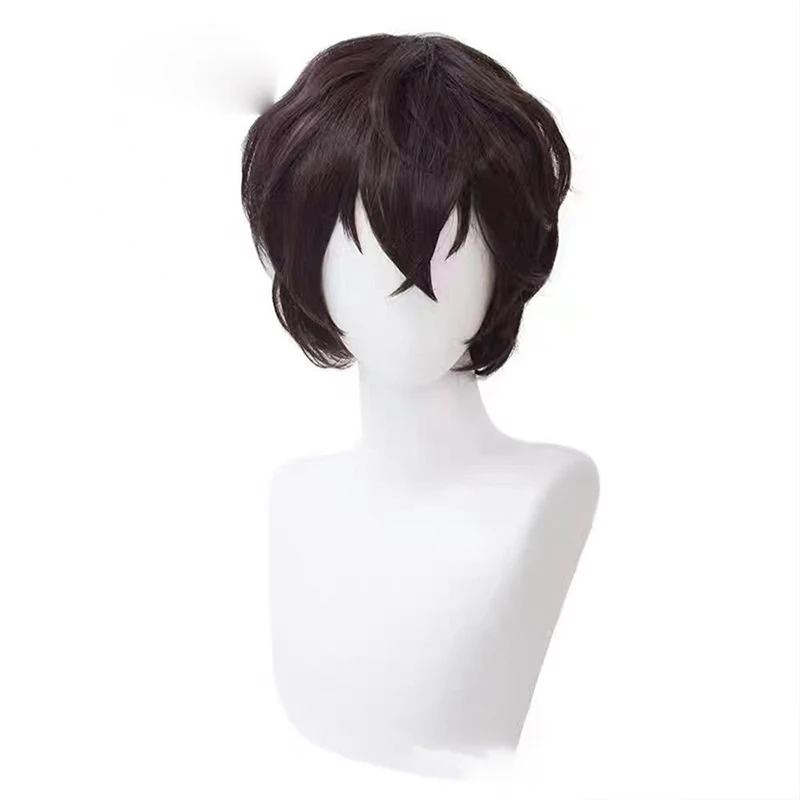 Dazai osamu papel headwear homem roupas diárias jogo microfilme peruca anime bungo cães vadios personagem modelagem chapelaria