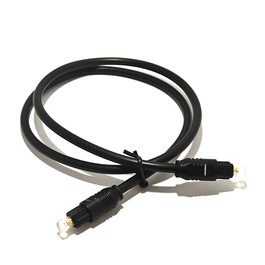 

OD4.0/2.2mm SPDIF Square to Square Digital Audio Short Audio Optical Cable 18cm/0.5m for Audio connection cable