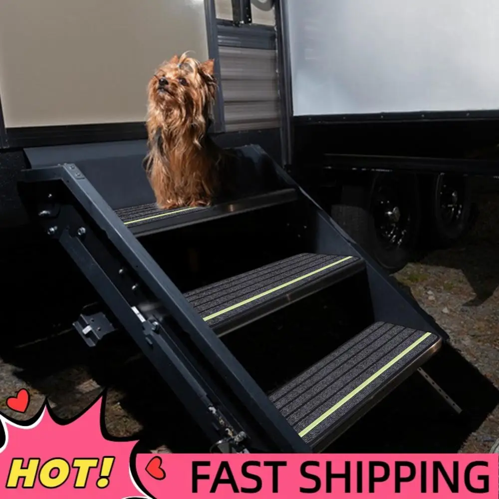 

Набор из 4 чехлов на ступеньки для автофургонов, нескользящий коврик для кемпера, набор ковриков для ступеней на колесах для приключений на открытом воздухе