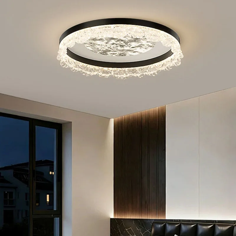 Moderne Schlafzimmer-Deckenleuchten LED-Kronleuchter Wohnzimmer-Kronleuchter Dekoration Pendelleuchten Deckenlampen Innenbeleuchtung
