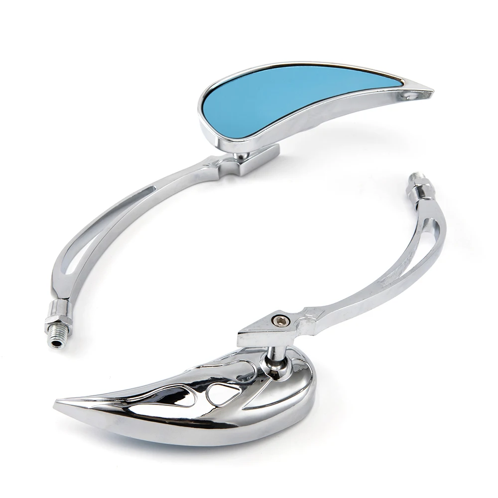 

Motorcycle Handlebar Side Mirror Rearview Motorcycle Bar End Mirror For Cafe Racer Scooter E-Bike Motocross Accessories 8/10mm