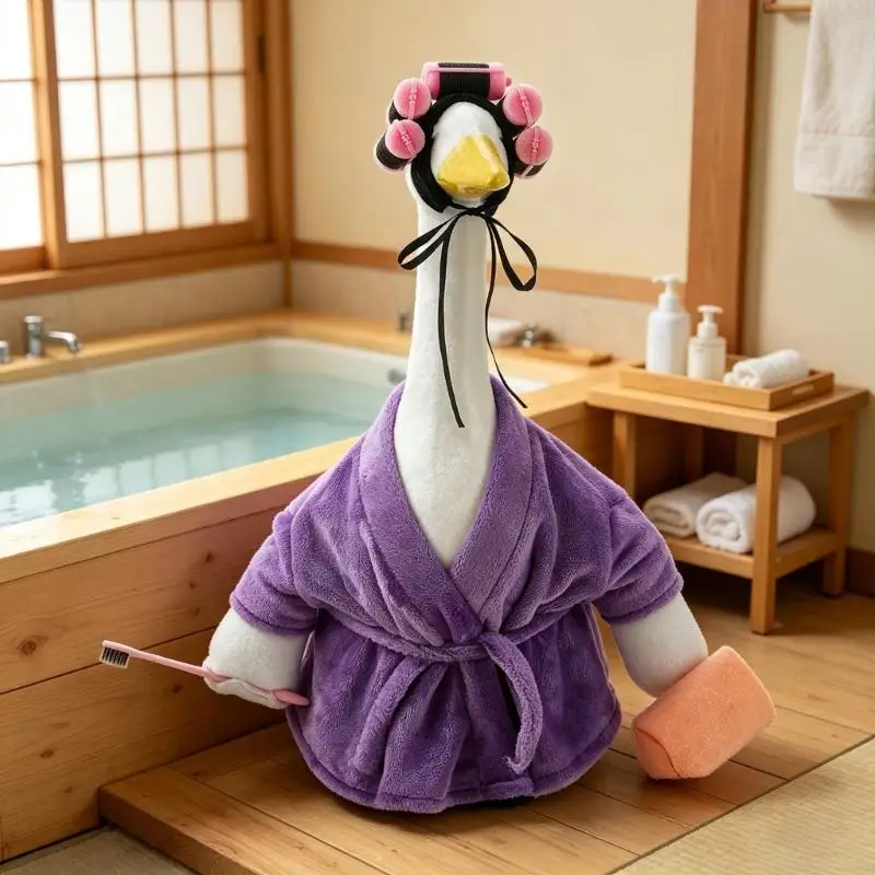 playful-23inch-white-geese-porch-statue-costume-bathrobe-crafted-from-soft-cloth-for-outdoor-garden-yard-patio-decoration-y5gb
