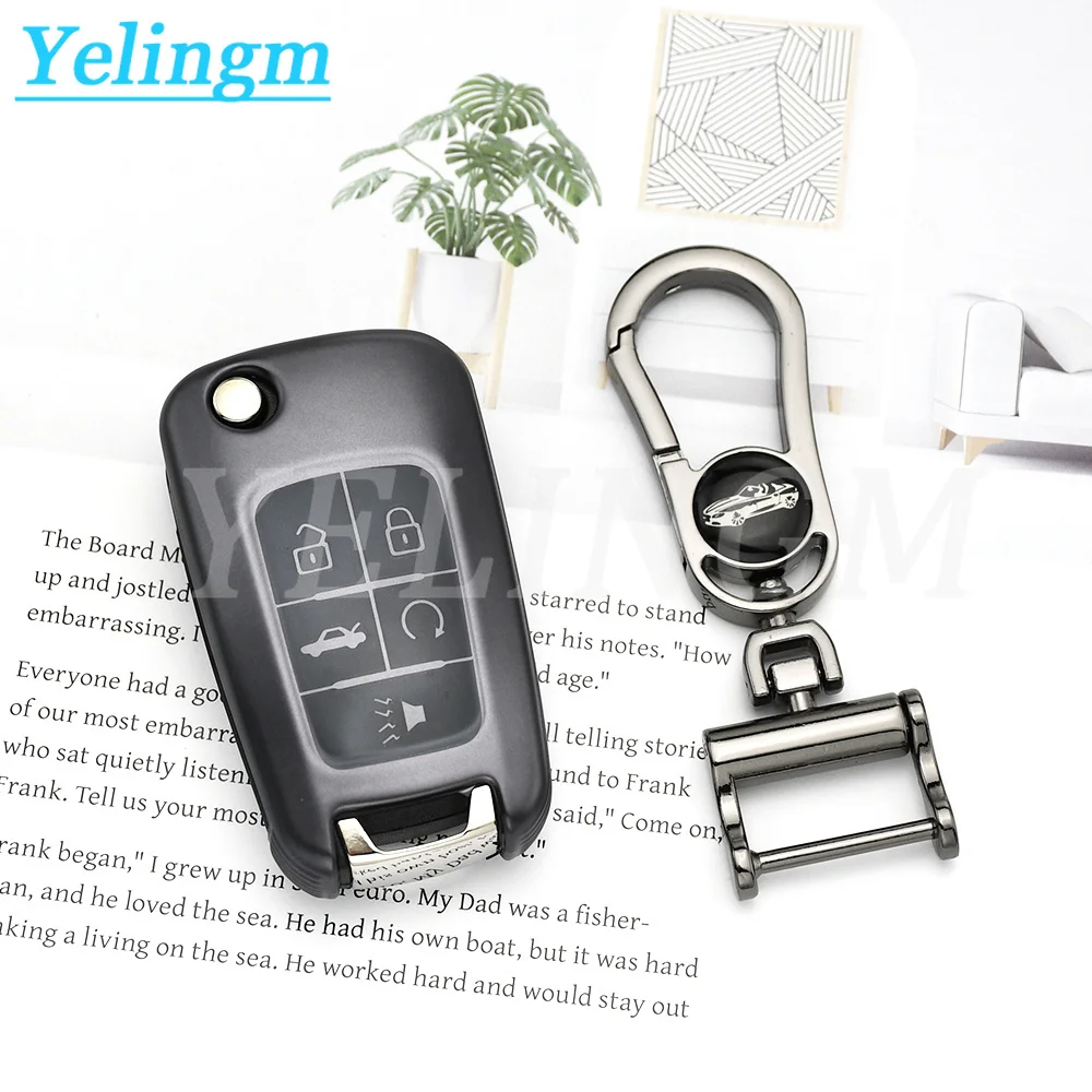 2/3/4/5 BTN Soft Gun Grey TPU Car Key Case for Buick/Opel for Chevrolet Cruze Epica Lova Camaro Impala Aveo Malibu Sail Orlando