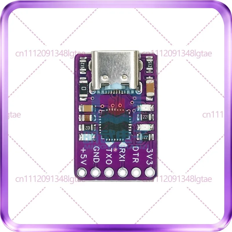 3-10pcs TYPE-C usb interface CP2102 module USB to TTL USB to serial port UART STC downloader