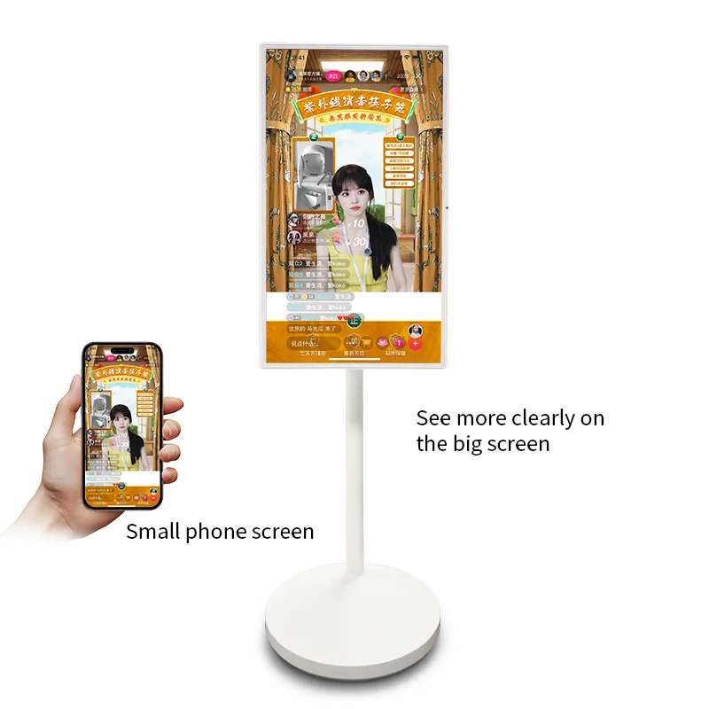 32-Inch girlfriend machine, TV live broadcast with goods, electronic whiteboard, movie and TV interactive touch inquiry