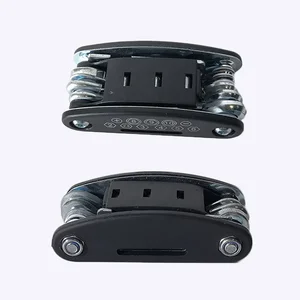 16 في 1 مفتاح ربط محمول متعدد الأغراض للدراجات الجبلية والدراجات النارية ، أدوات إصلاح أفضل 6 مروحية إطار دراجة للمبيعات - رقم 3