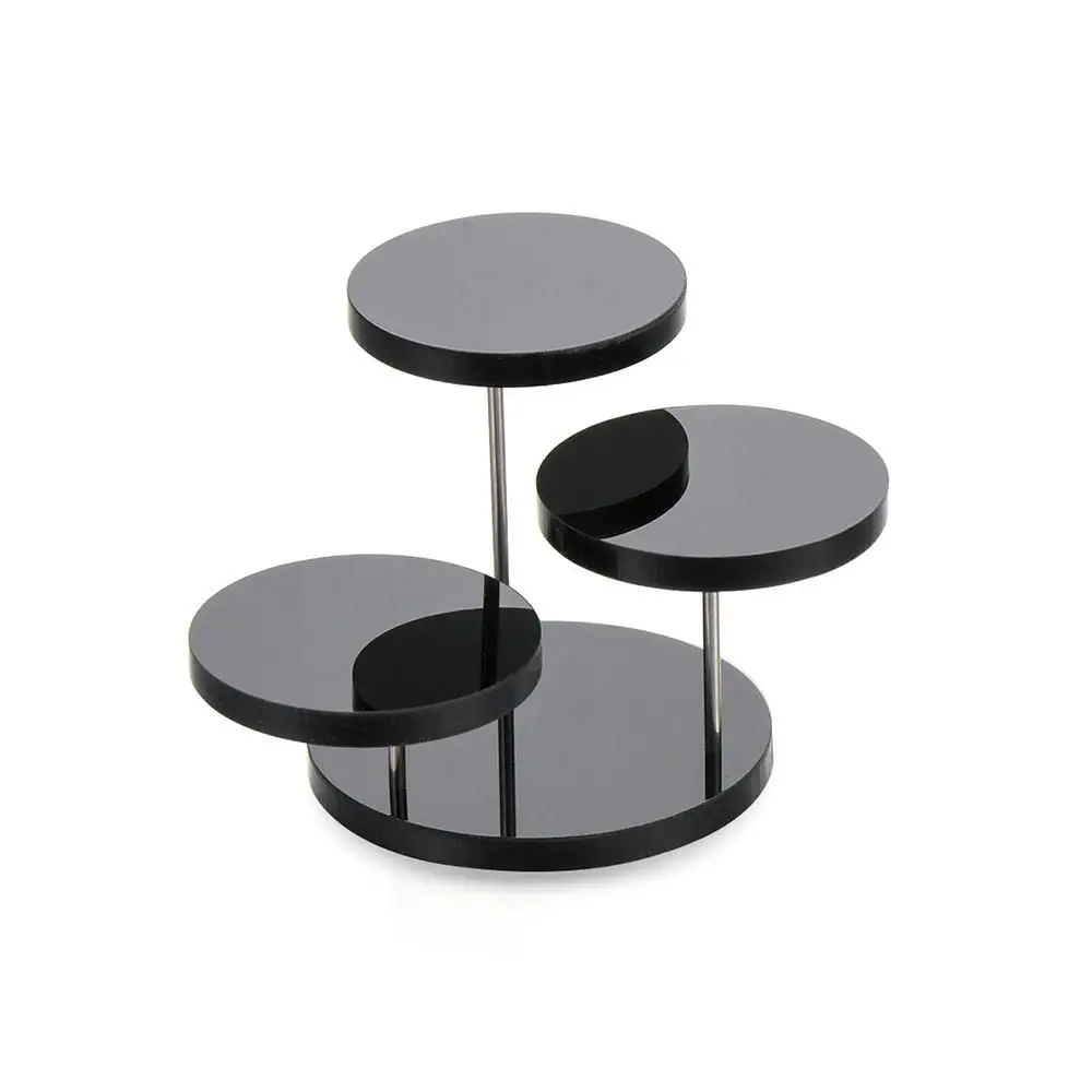 Acrylic Display Stand Jewelry Organizer Showcase Cupcake Stand Cake Dessert Storage Rack Holder Party Decor