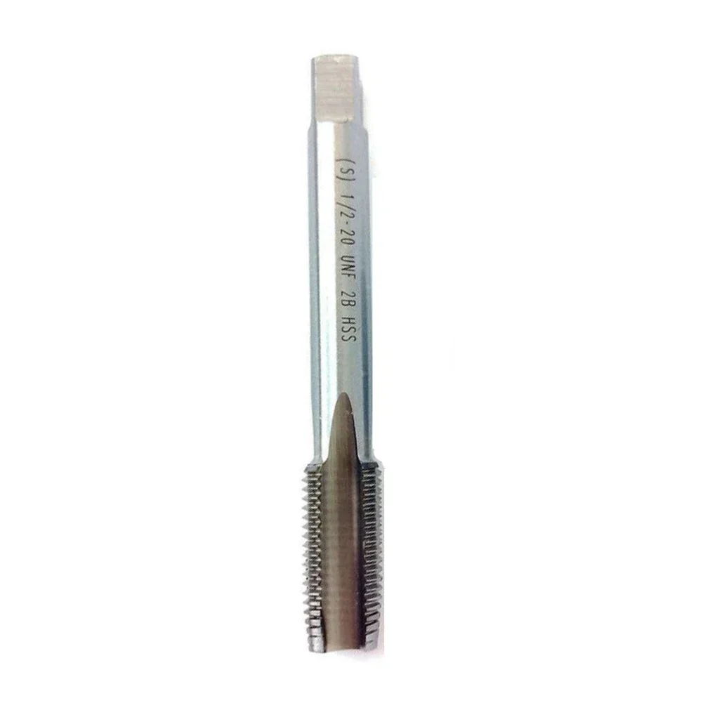 1pc HSS 1/2-20 UNF robinet filetage droit métal filetage taraud pas 1/2 "-20 HSS Machine bouchon robinet outils de filetage outil à main nouveau