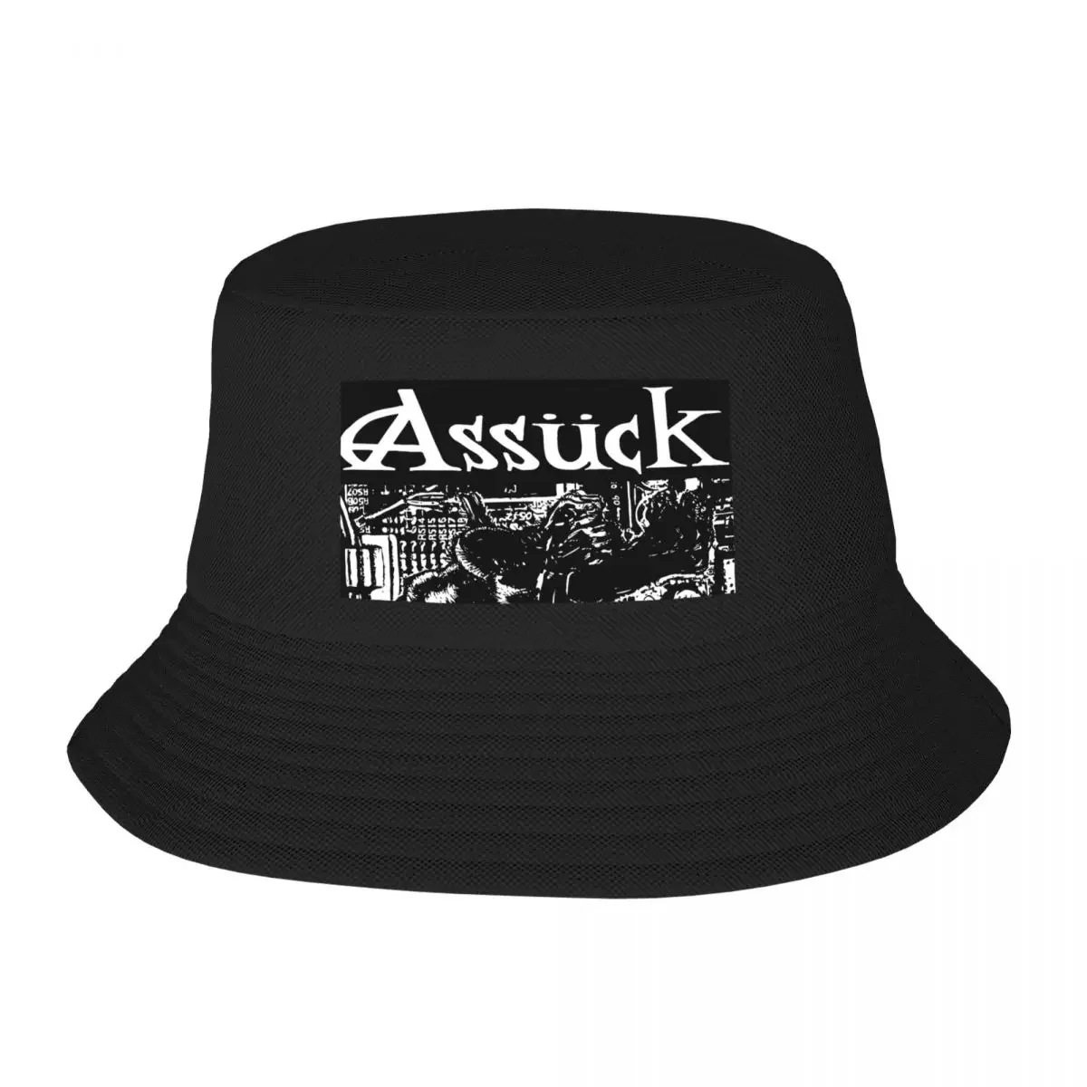 Assuck Misery Index Album Bucket Hat Cosplay Ball Cap black Men's Luxury Women's