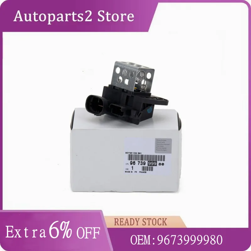 

Radiator Fan Cooling Resistor For Citroen C4 For Peugeot 307 308 Partner 3008 5008 1308CP 9662240180 9673999980 1308CX