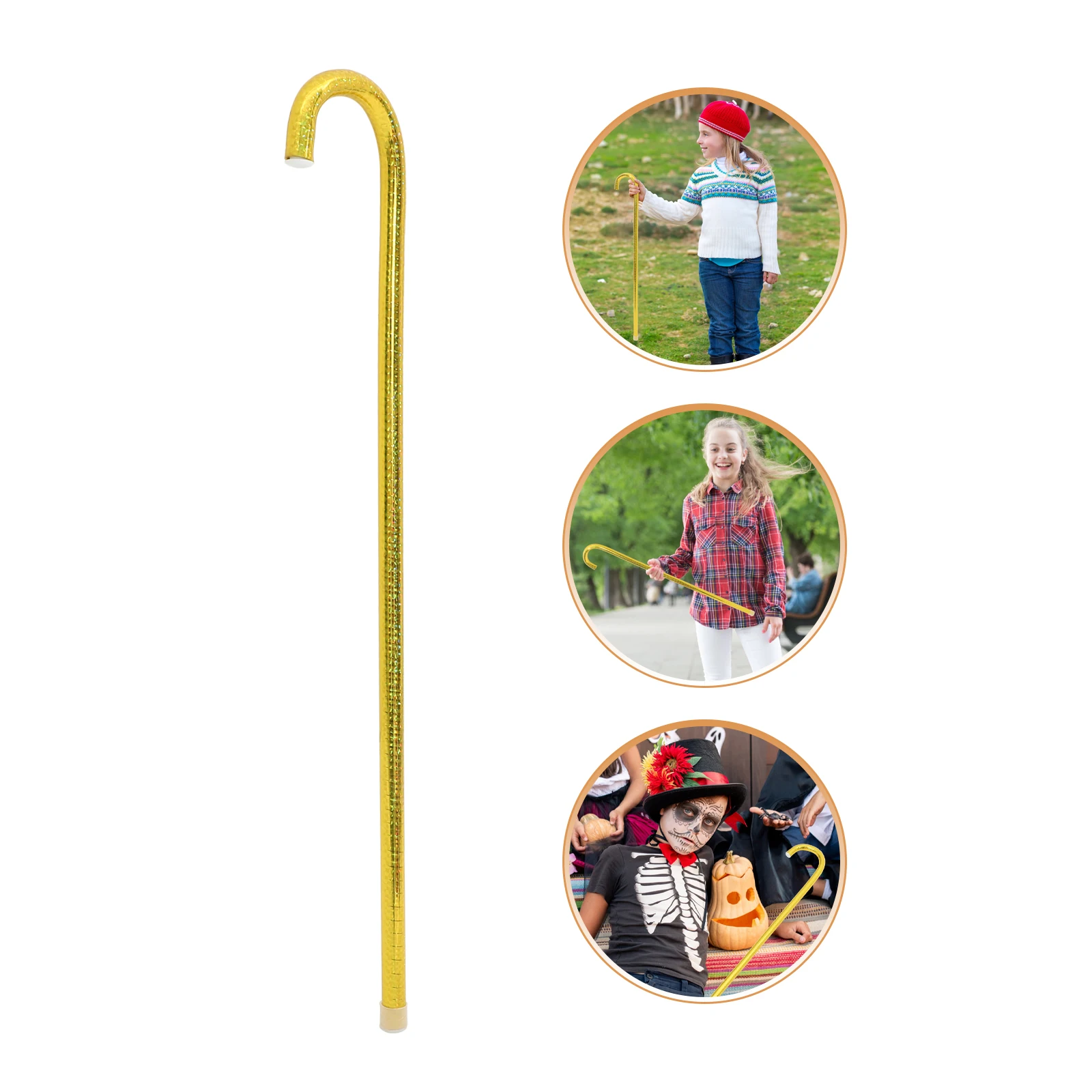 

Children'S Jazz Dance Cane Props Role Play Cane Stage Performance Party Supplies Halloween Christmas Cosplay Costume