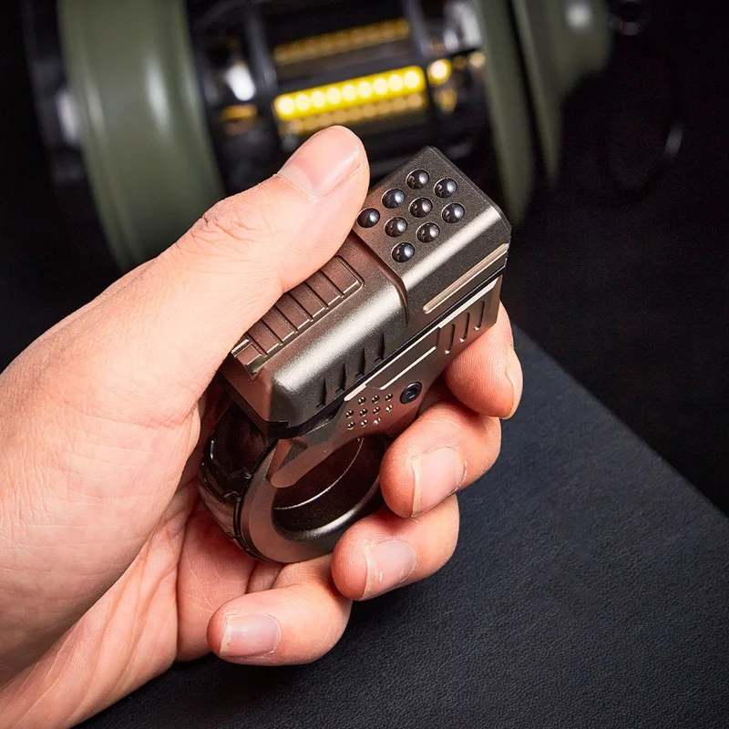 Azul EDC Titaniumlegering Jeugdeditie Mechanische ratel Magnetische kaart Vingerspeelgoed Trendy speelgoed Stress Relief Fidget Spinner