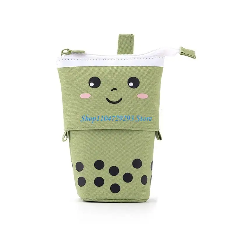 

Y2GD Telescoping Pen Pouches Standing Desk Pen Holder Zippered Storage Bag for Kids