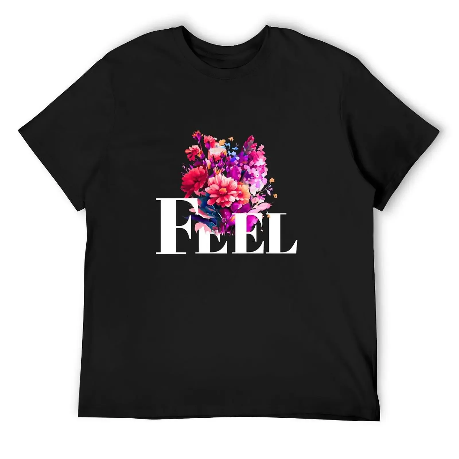 BEAUTIFUL FLOWER BOUQUET FLORAL ART T-Shirt customs tees shirts men graphic