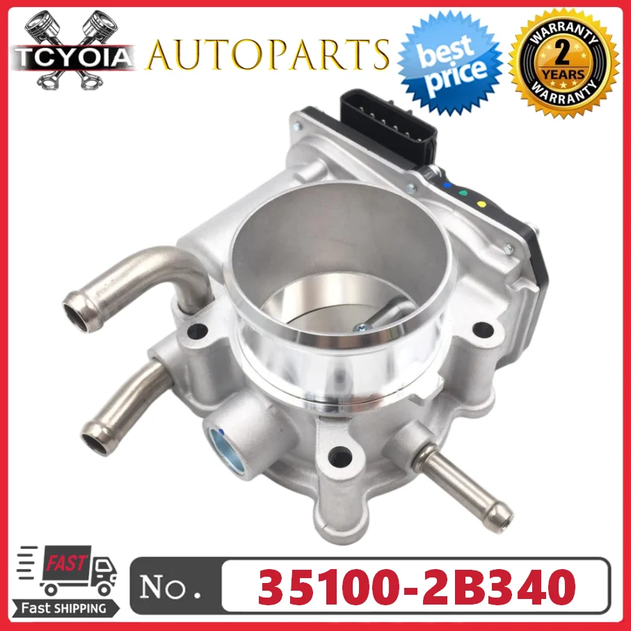 

Throttle Body 35100-2B340 35100-2B320 35100-2B300 For Hyundai Accent Veloster Kia Rio Soul 2012-2019 1.6L
