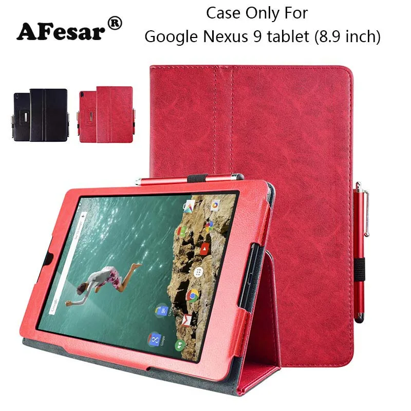 For Google Nexus 9 Case ultra slim Luxury smart Cover Case for Google Nexus 9 leather case Android 5.0 Lollipop tablet by HTC