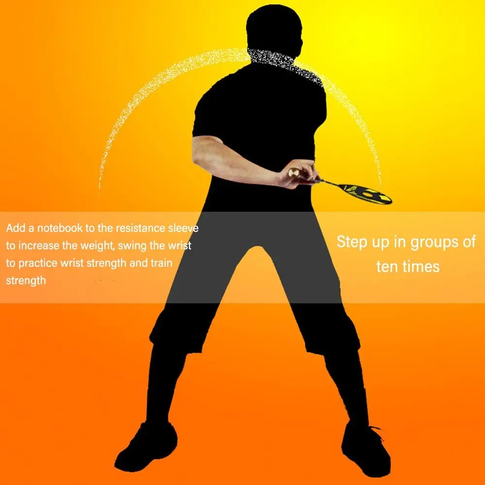 

Аксессуары, профессиональные качели, силовой тренажер, рукава для ракетки, защитная крышка для ракетки для бадминтона, улучшающая запястье