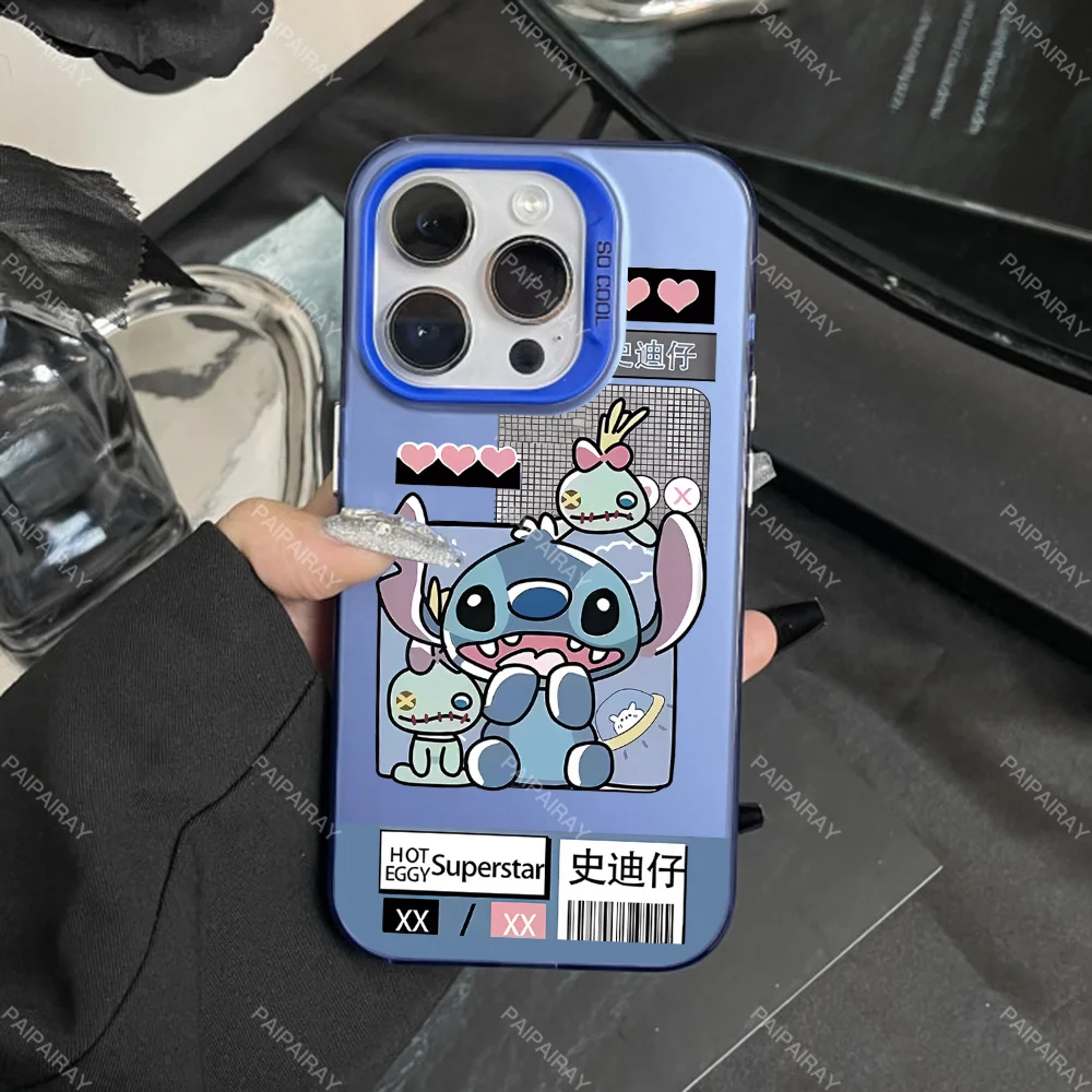 لطيف S-ستيتش زوجين لسامسونج غالاكسي S20 23 24 25 30 32 34 35 FE زائد الترا جراب هاتف قذيفة حماية الغطاء الخلفي IMD #3