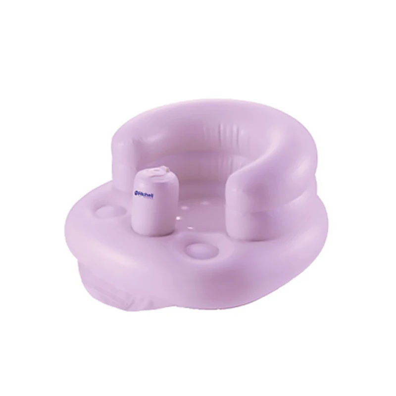 Baby Infant Dining Chair Inflatable Sofa Baby Seat Practice Sitting and Standing for 6 Months