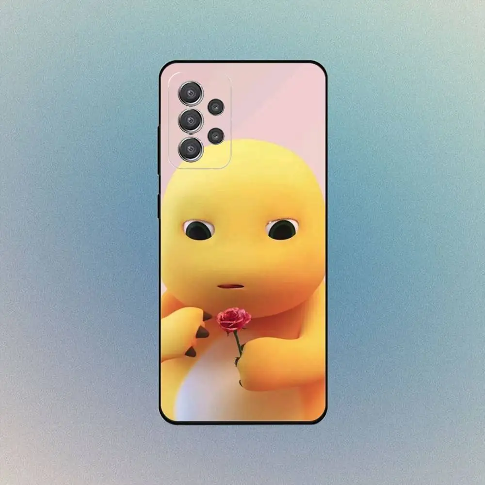 Custodia per telefono C-Cute N-Nailong per Samsung S25, S24, S21, S22, S23, S30, Ultra, S20 Custodia morbida nera