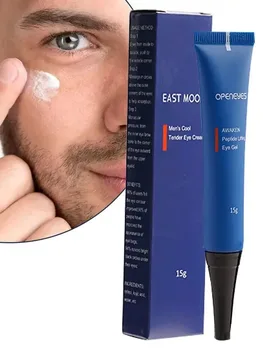 Men Eye Cream Hyaluronate Cool Eye Gel Moisturizing Under Eye Cream For Dark Circles…