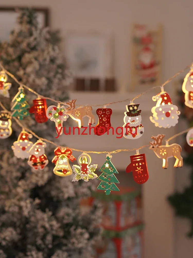 

Santa Claus decorative lights children's room bedroom layout ambient led string lights luminous ornament