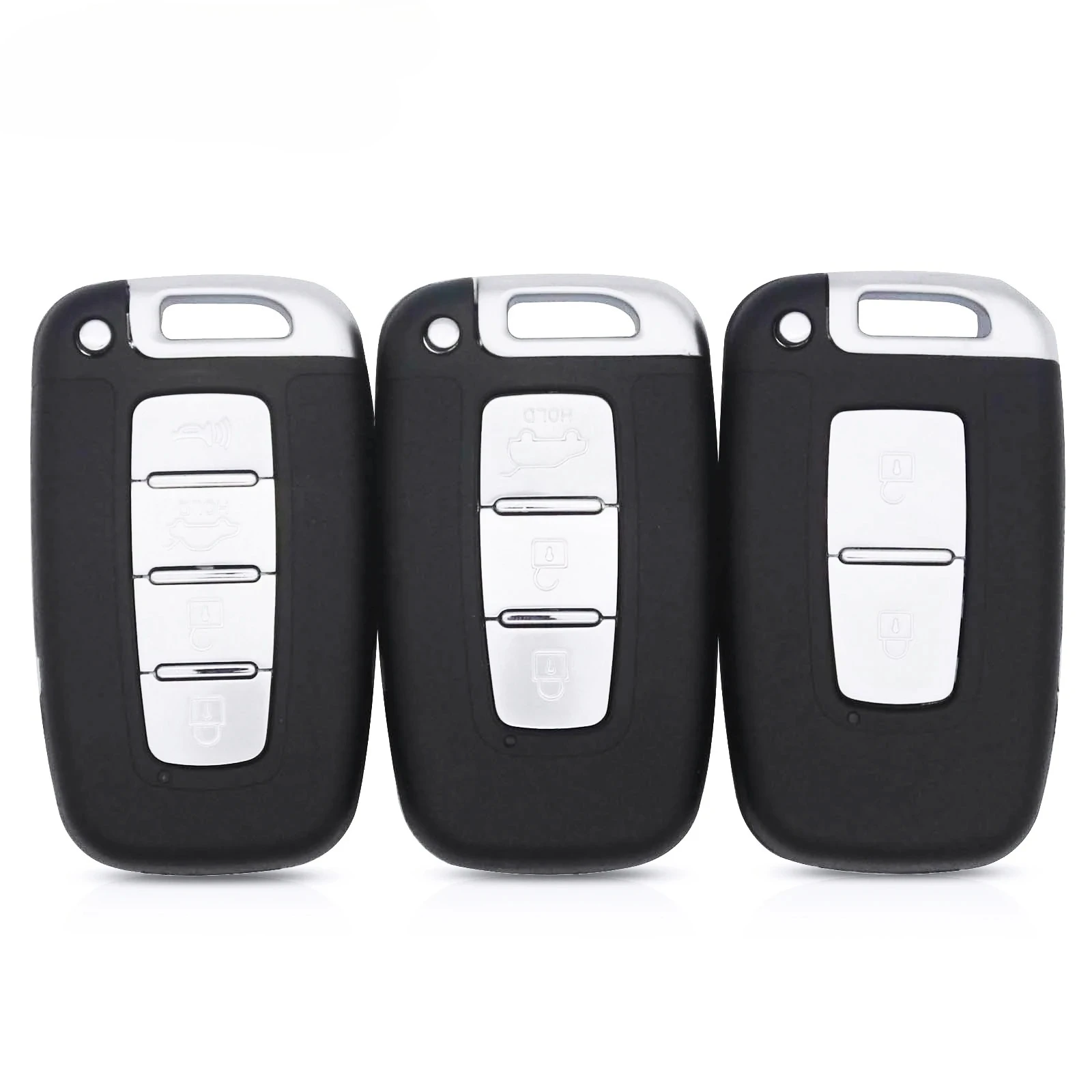 

2/3/4 Button Smart Remote Key Shell for Hyundai IX35 Genesis Coupe Sonata Elantra Veloster HY15 HY15R TOY40 Uncut Blade
