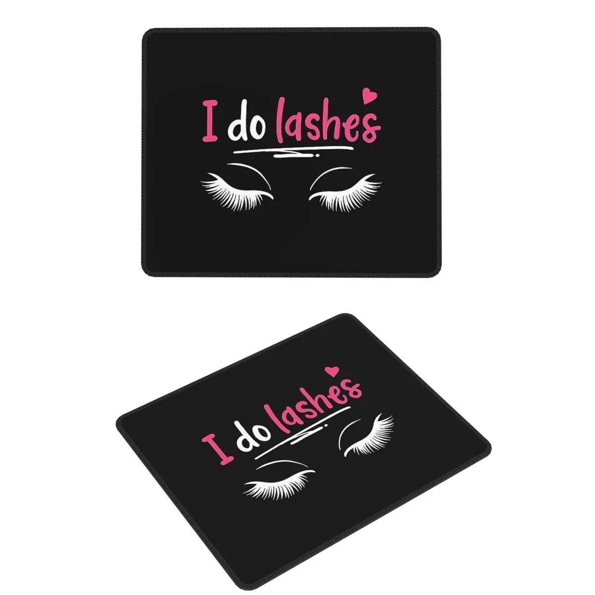 

Lashes Eyelash Lash Artists Cosmetics Mouse Pad Computer Keyboard Mouse Mat Gaming PC Desk Mat Office Table Mats