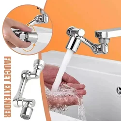 Universal 1080 °   Rotação torneiras extensor pulverizador cabeça cozinha robô braço extensão torneira aerador misturador bubbler água bico