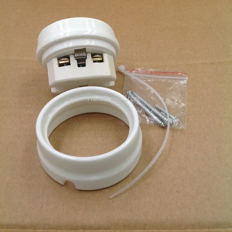 High Quality European Ceramic Socket EU Wall Outlet Black White Brown 16A 110-250V
