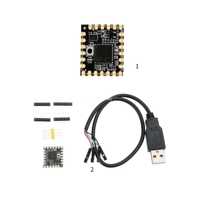 Para placa desenvolvimento microcontrolador RP2040-Core-A baseado no oficial RP2040 DualCore Dropship