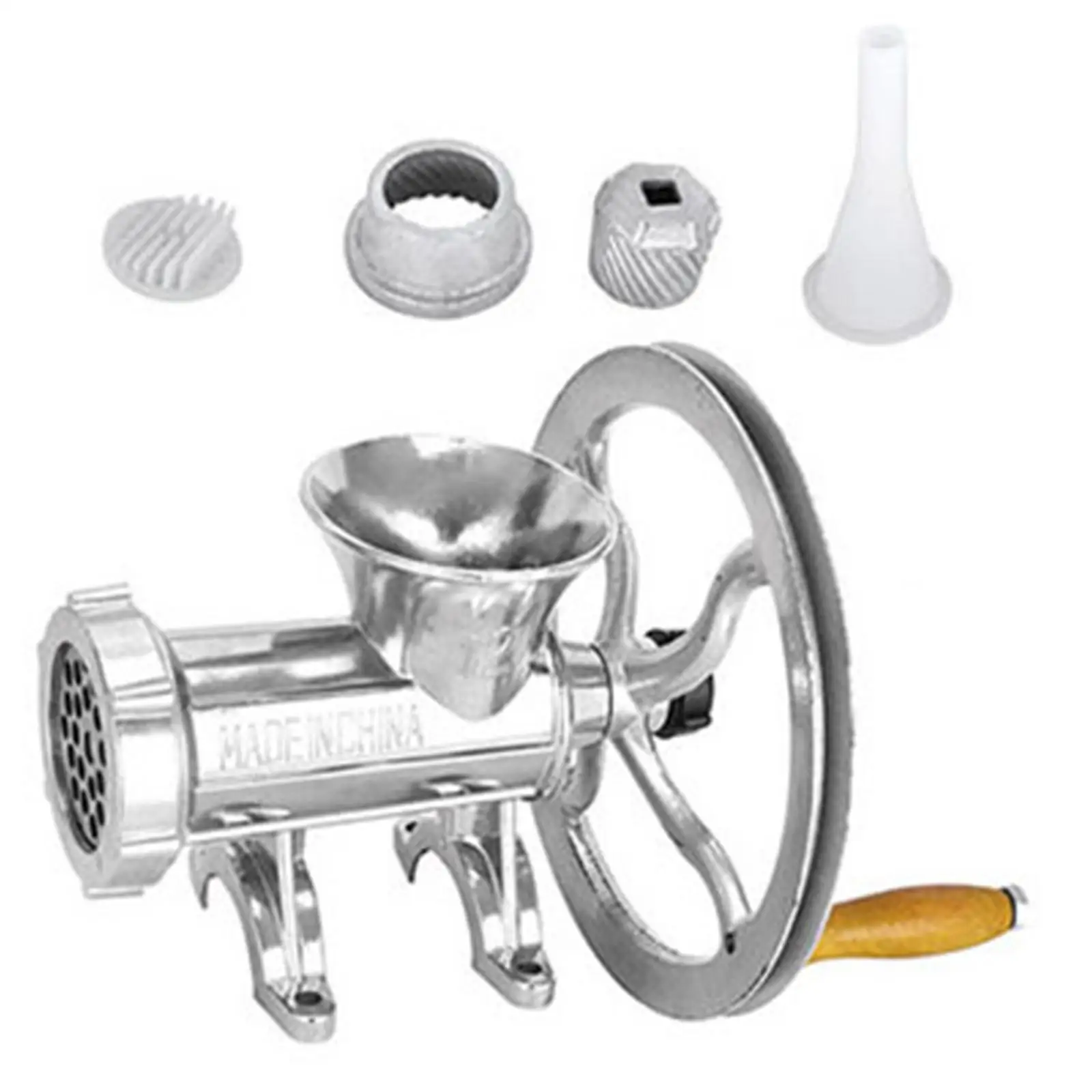 Meat Grinder Kitchen Tool Grinding Machine Sausages Stuffer Grinder for Commercial Using Chicken Beef Chilli Noodle Dishes