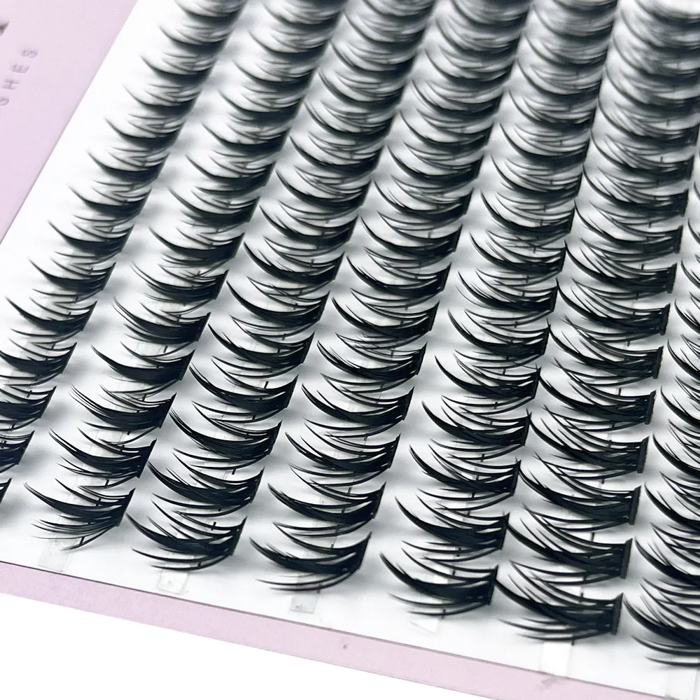 160 Bunches Mink Eyelashes 3D Natural Wispy Russian Volume Individual Eyelash DIY Eyelash Extension Makeup Tool Lashes Wholesale