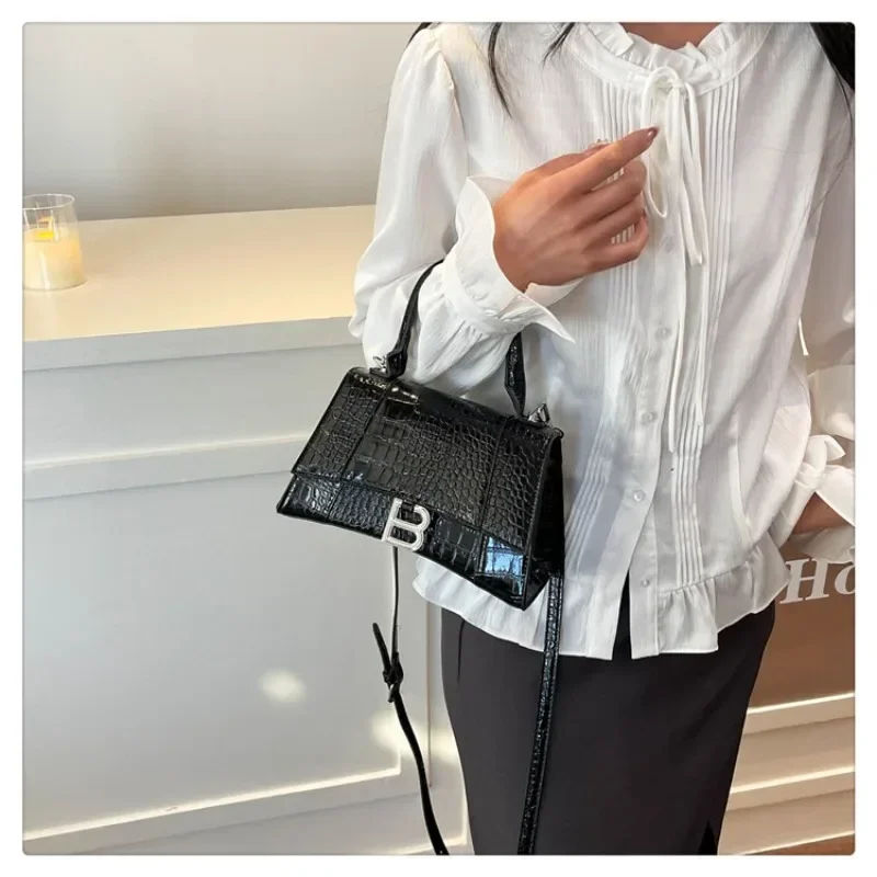 

Элегантная кожаная большая сумка для женщин, роскошная брендовая сумка через плечо, известные дизайнерские популярные женские сумки