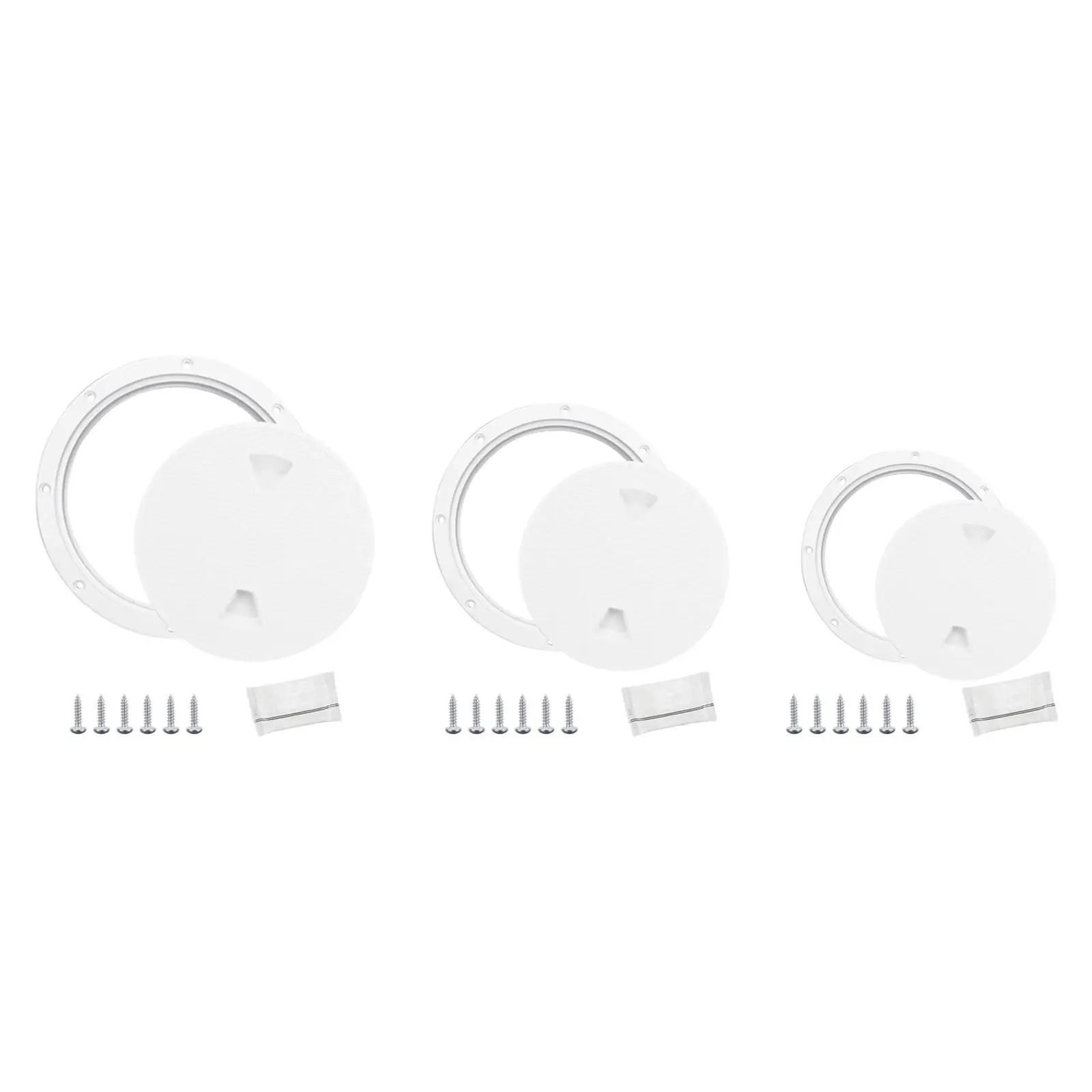 

Boat Hatch Deck Hatch Professional Round Waterproof Seal Convenient Assemble Detachable Cover Marine Deck Access Hatch