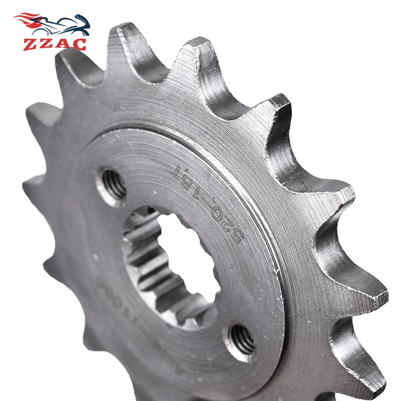 520 15T Motorcycle Front Sprocket For KTM DUKE 390 Duke ABS 2013-2022 390 Adventure 2020 390 RC 2014-2020 390RC R 2018