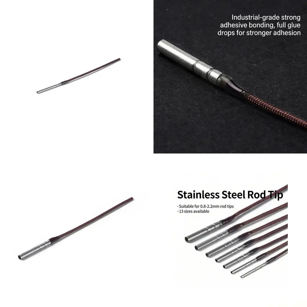 

Прочные направляющие для удочки M5TC из нержавеющей стали с прочными клеевыми креплениями и безопасным обслуживанием удочки 13