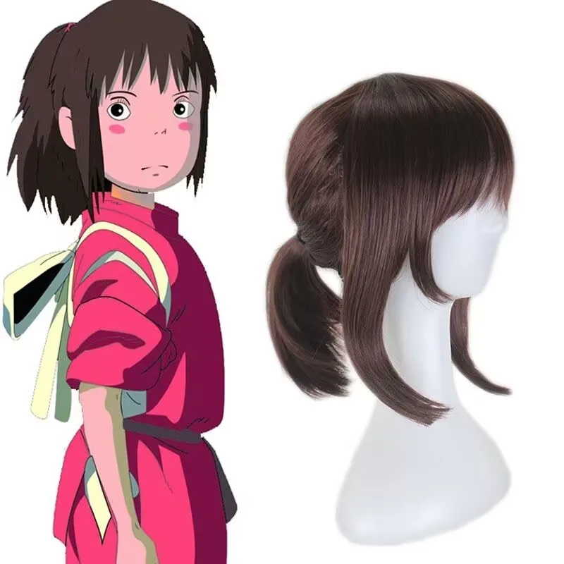 Japanese Anime Cosplay CostumeSpirited Away The Costume of Hayao Miyazaki's Spirited Away The Wig Suit and The Halloween Costume