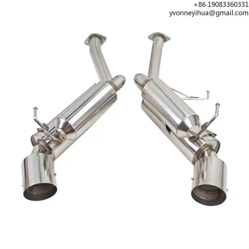 

4.5inch Dual Exhaust Muffler Tip For Niss@an VQ37 370Z
