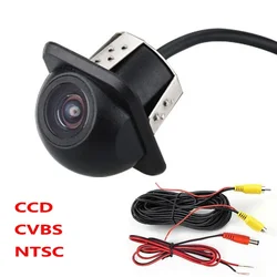 High-definition reversing video full-color reversing camera CCD straw hat night vision water car camera