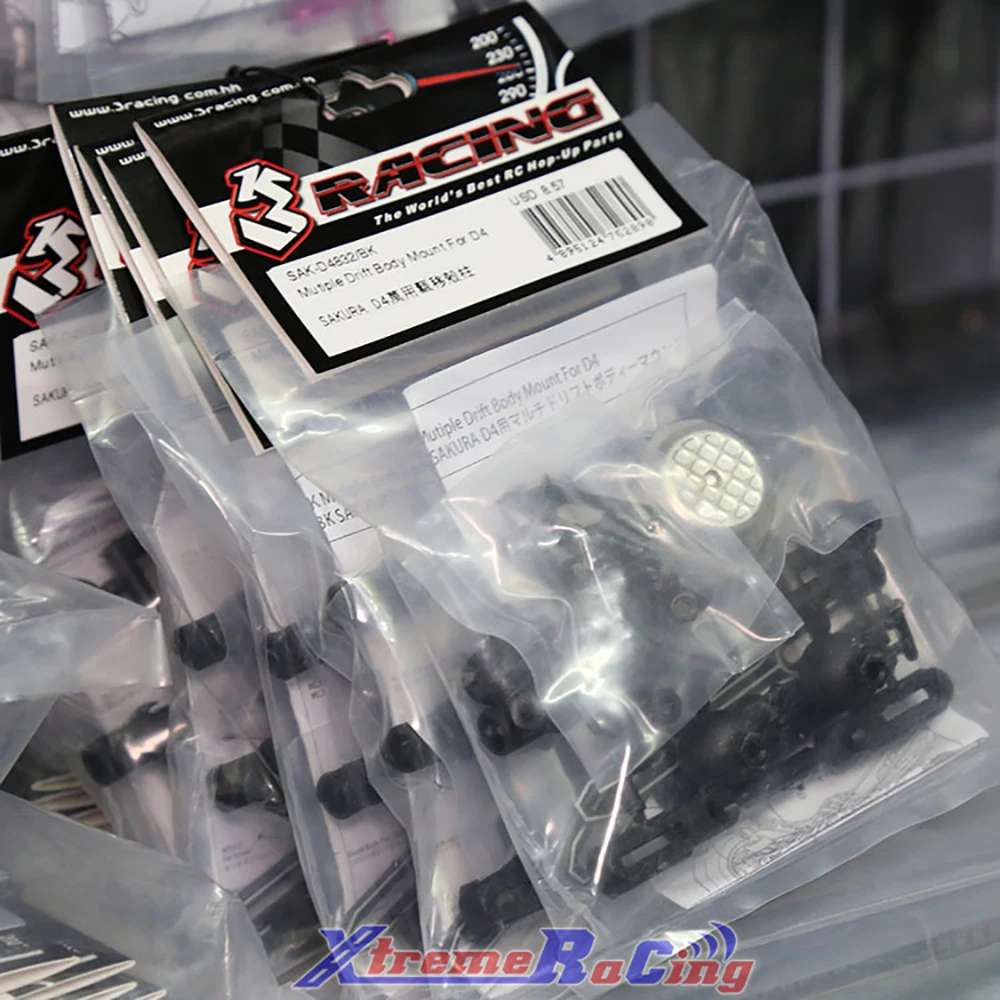 3RACING Sakura D4 D5 Drift Car Invisible Car Shell Column Pillar